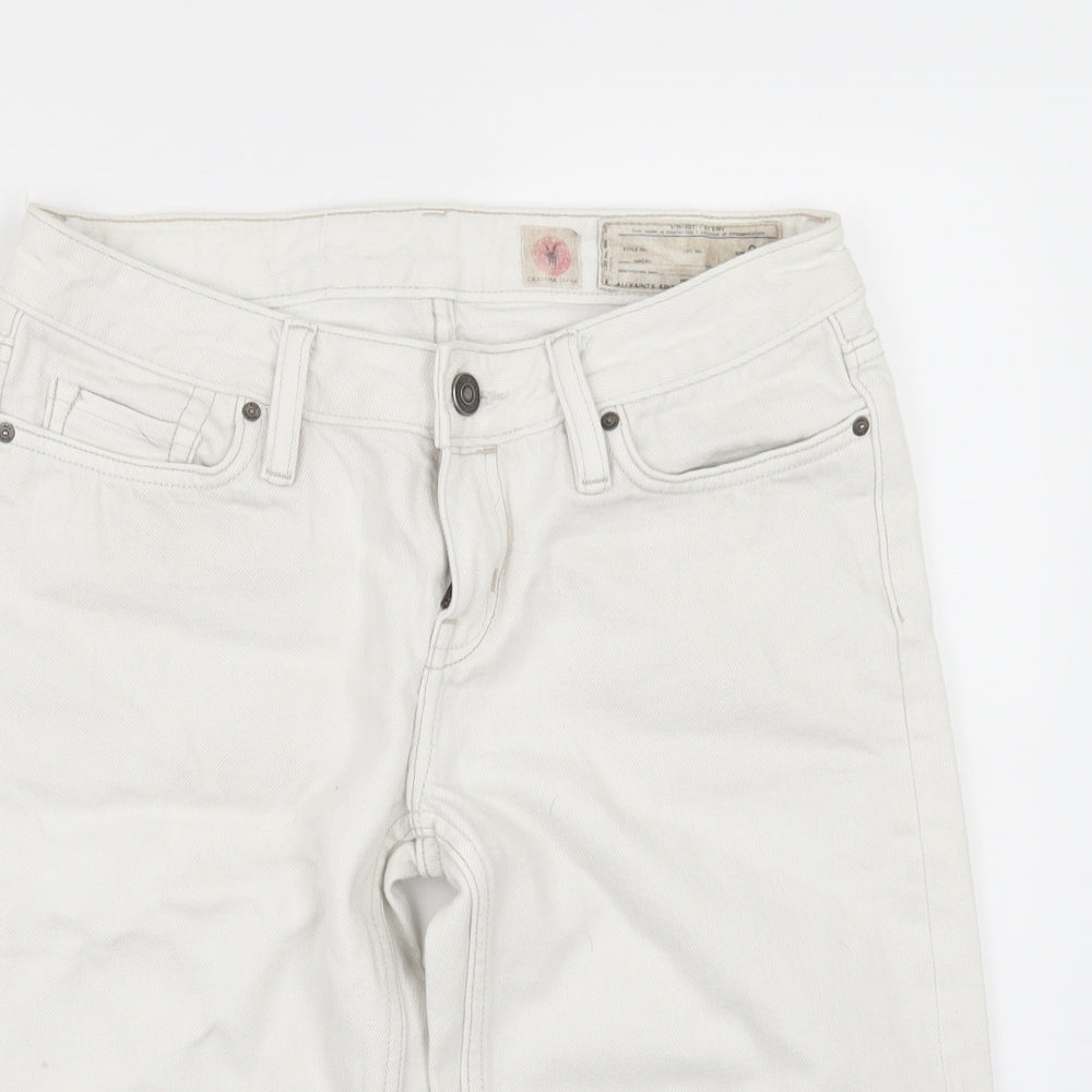 Preworn Mens White   Chino Shorts Size 26
