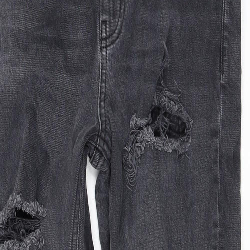 Topshop Womens Black  Denim Skinny Jeans Size 28 L25 in
