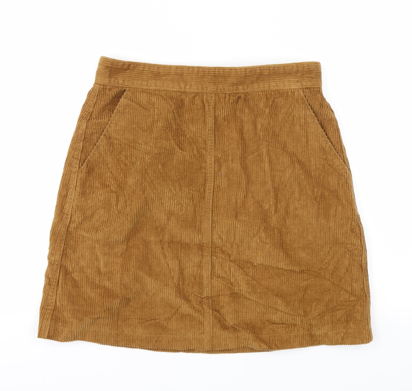 Warehouse Womens Brown   A-Line Skirt Size 8