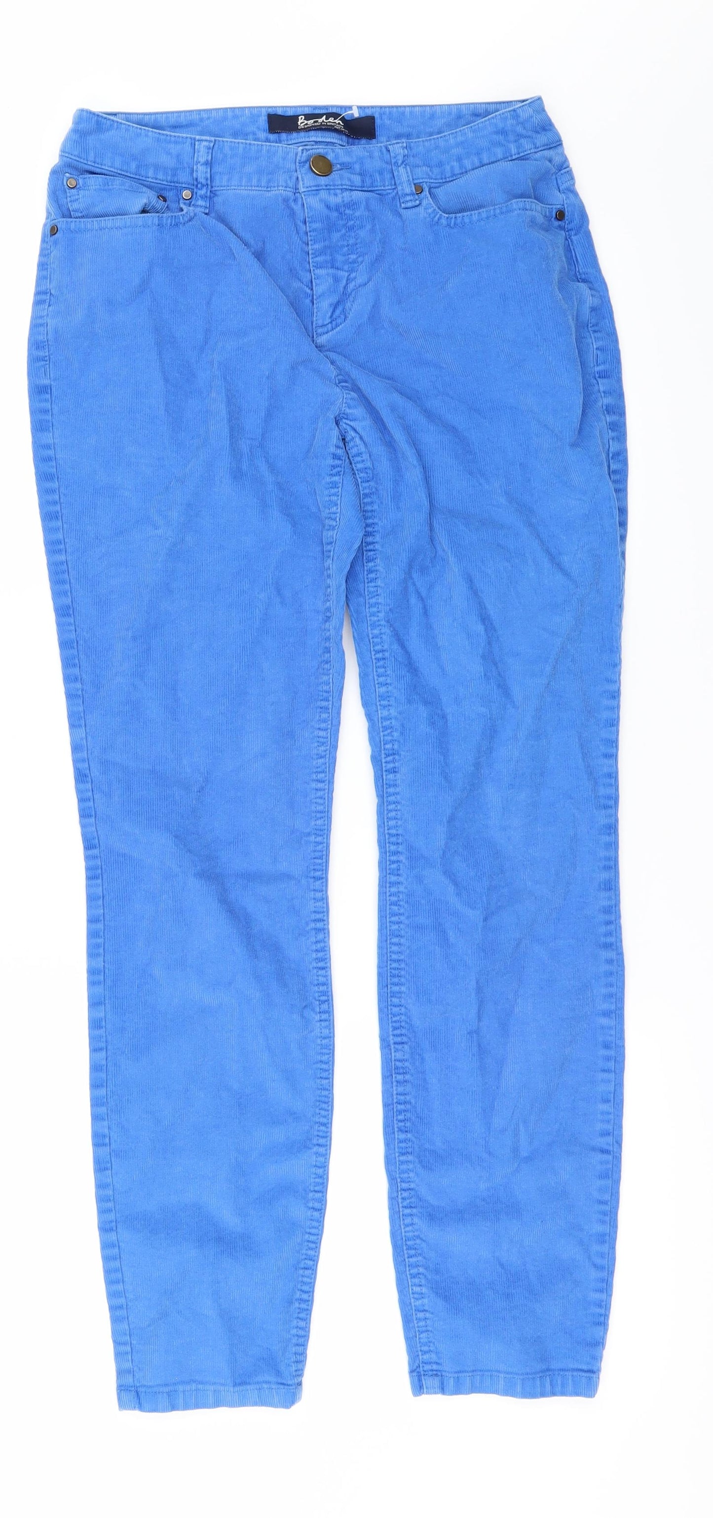Boden Womens Blue   Straight Jeans Size 8 L26 in