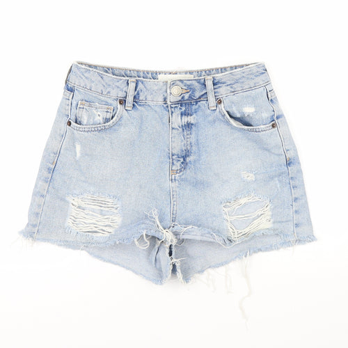 BDG Womens Blue  Denim Cut-Off Shorts Size S
