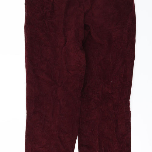 Marks and Spencer Mens Red   Straight Jeans Size 32 L32 in
