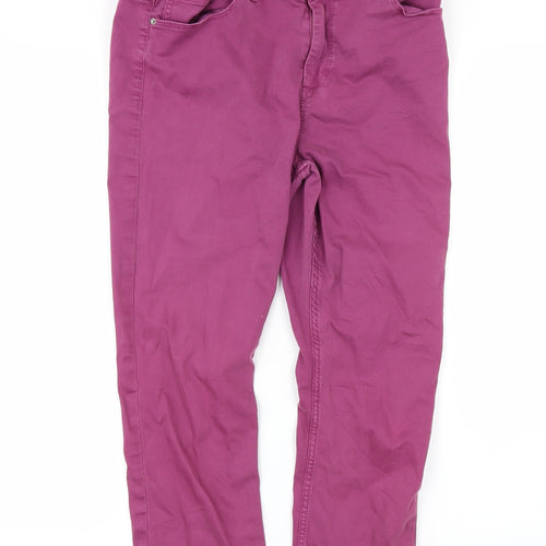 Marks and Spencer Womens Purple   Skinny Jeans Size 10 L21 in