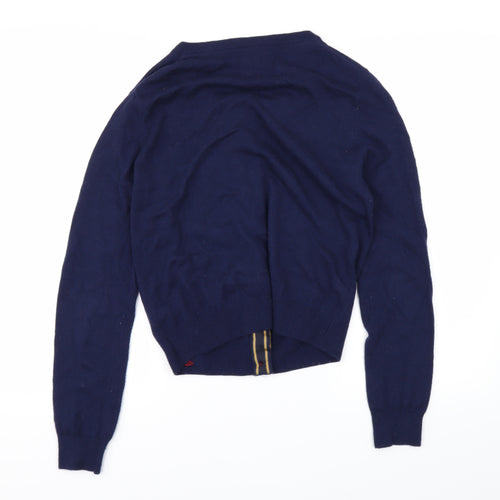 Joules Womens Blue   Cardigan Jumper Size 12
