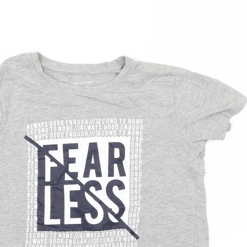 Primark Girls Grey   Basic T-Shirt Size 9-10 Years