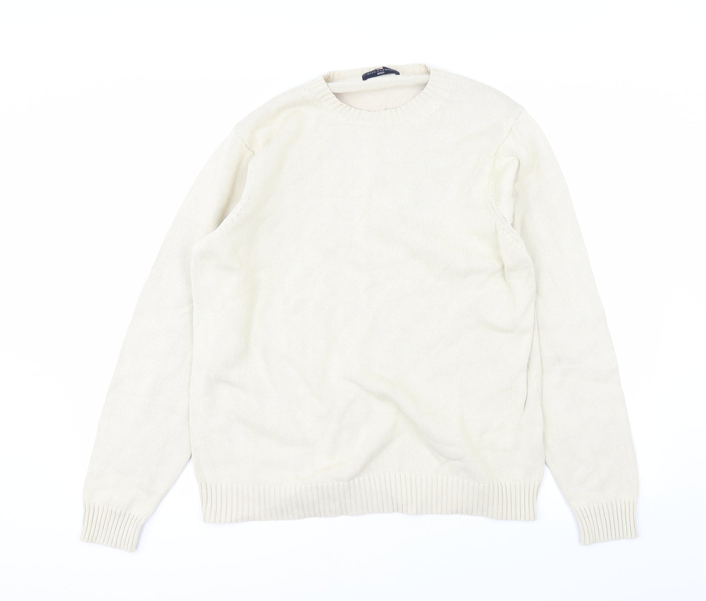 Marks and Spencer Mens White   Pullover Jumper Size M