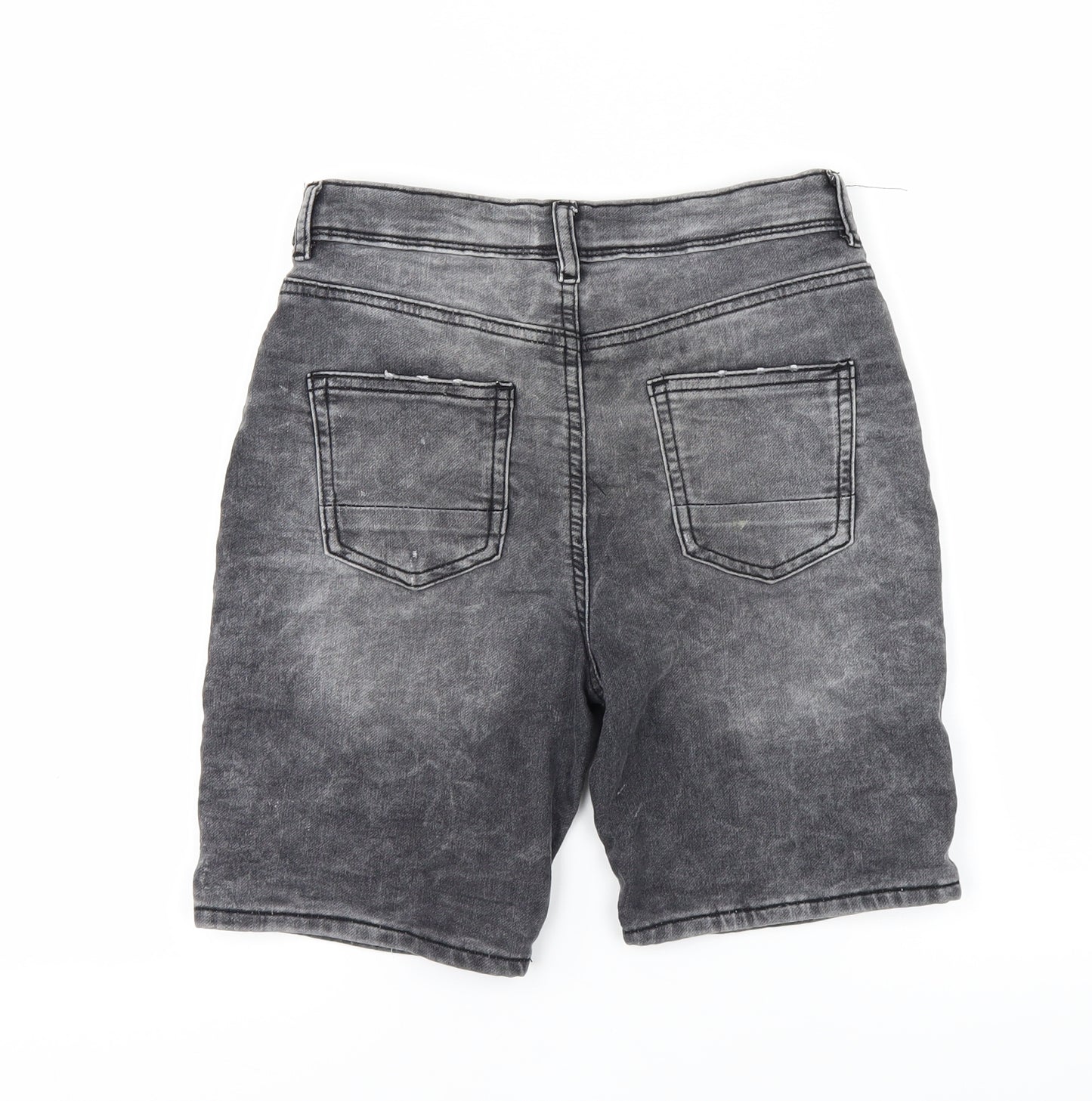 DenimCo Boys Black   Chino Shorts Size 9-10 Years