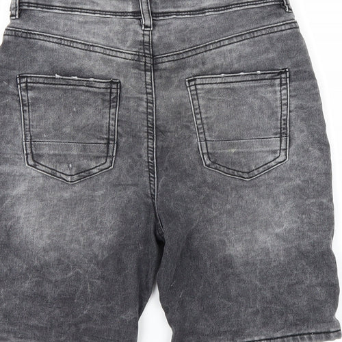 DenimCo Boys Black   Chino Shorts Size 9-10 Years