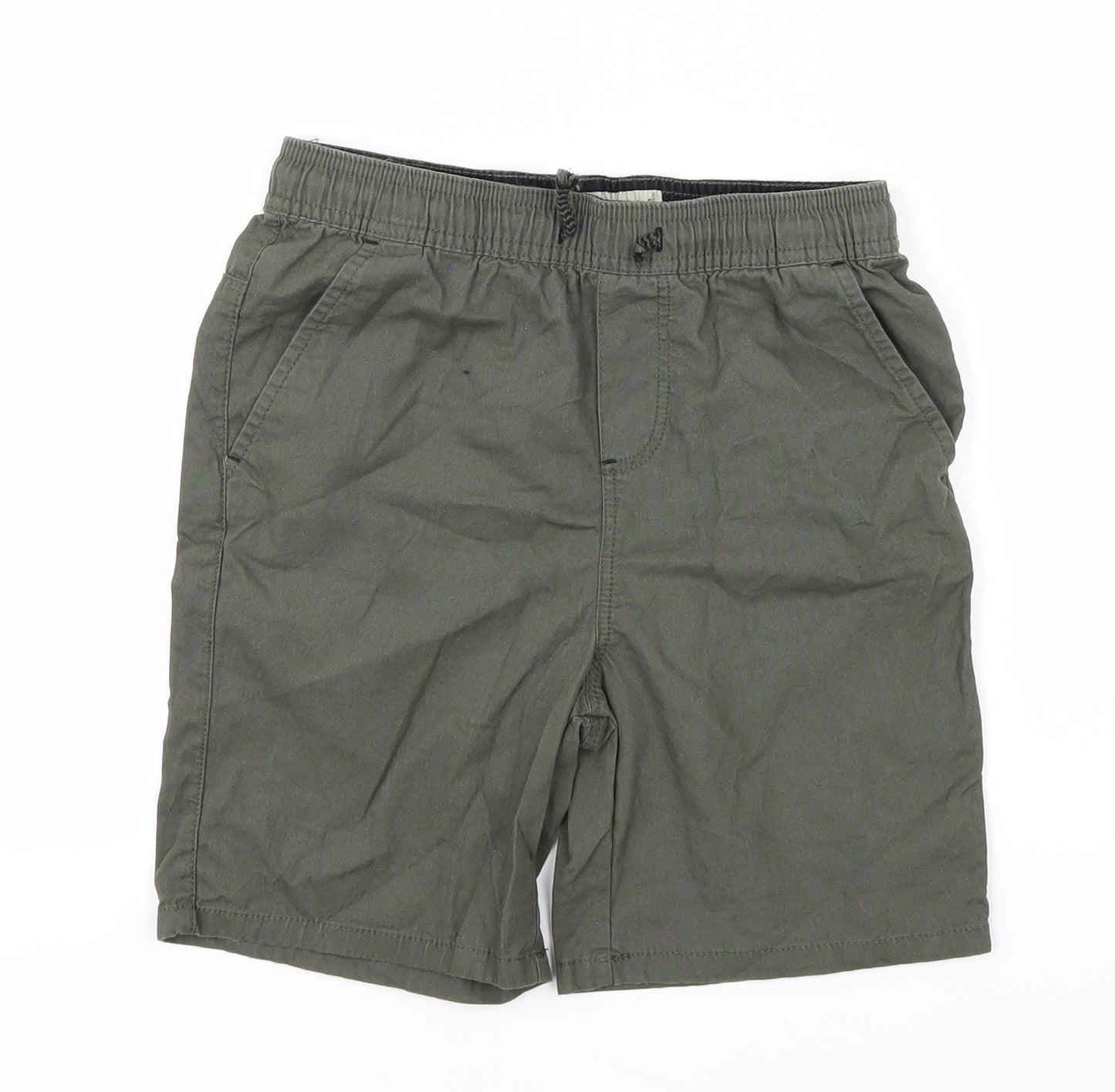 DenimCo Boys Green   Chino Shorts Size 9-10 Years