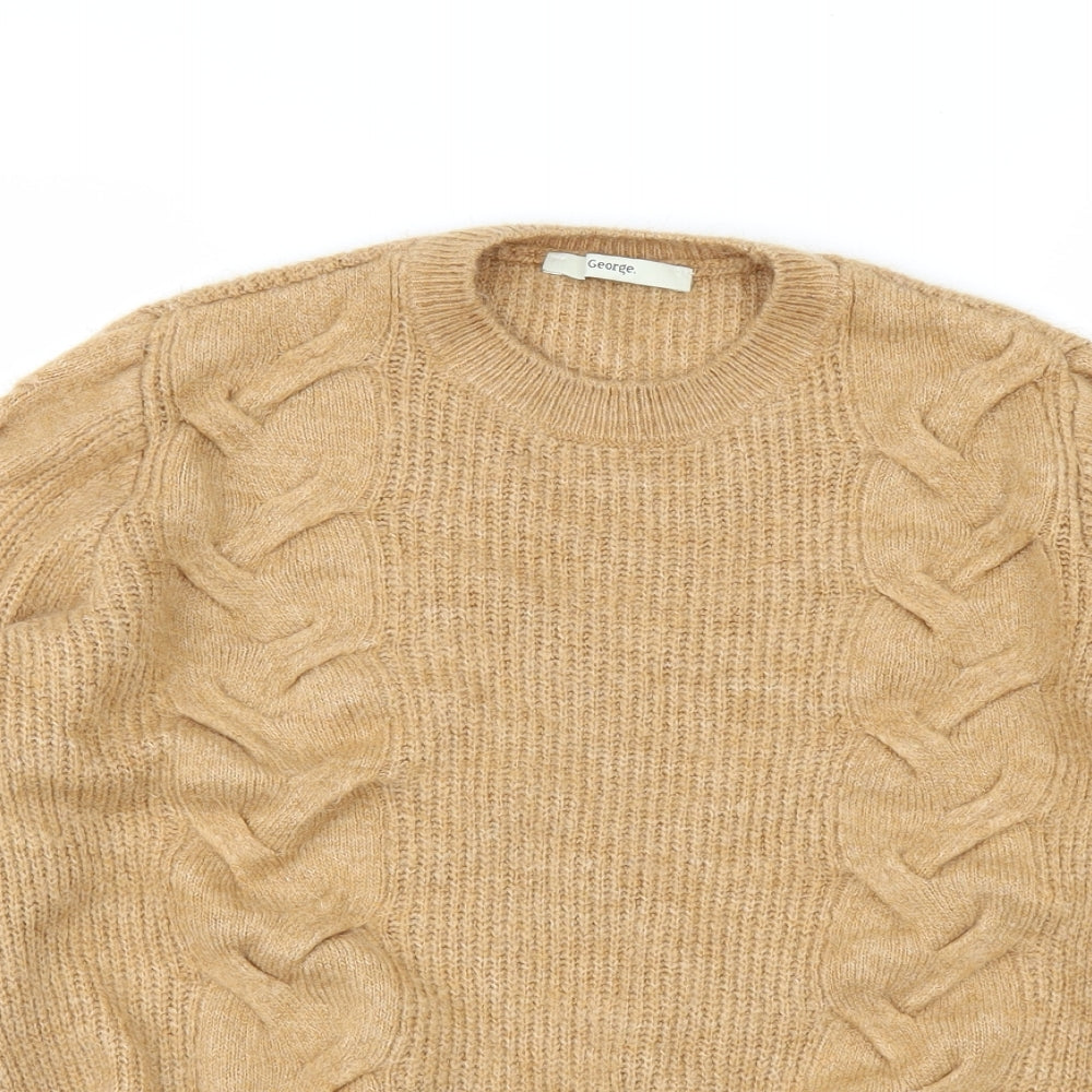 George Womens Brown   Pullover Jumper Size 12