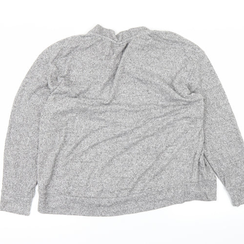H&M Womens Grey   Basic T-Shirt Size L