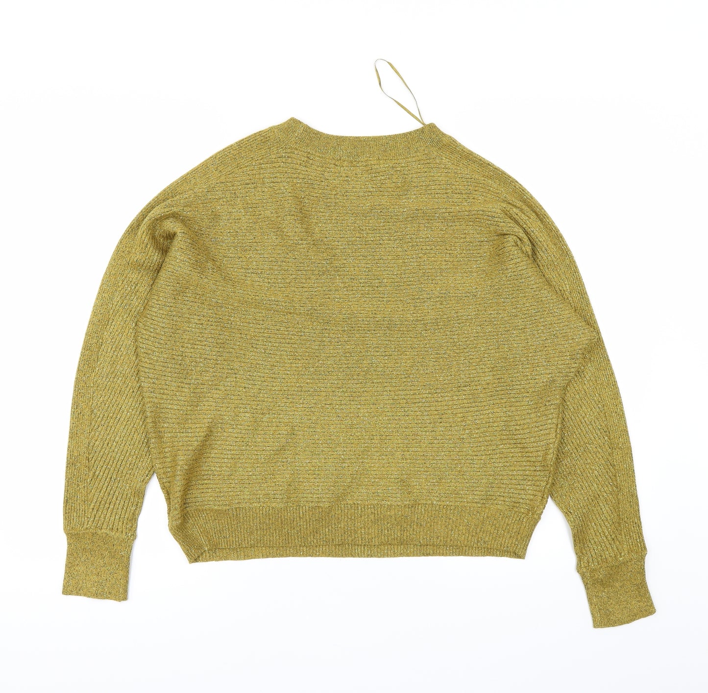 F&F Womens Yellow   Basic T-Shirt Size 14