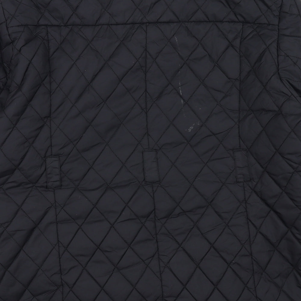 Feraud Womens Black   Puffer Jacket Jacket Size 16