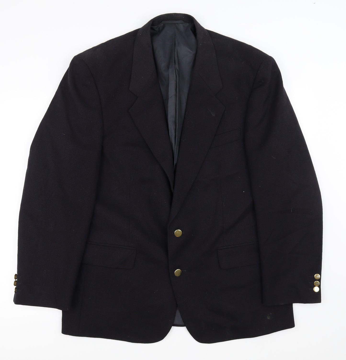 Scott International Mens Black   Jacket Blazer Size 44