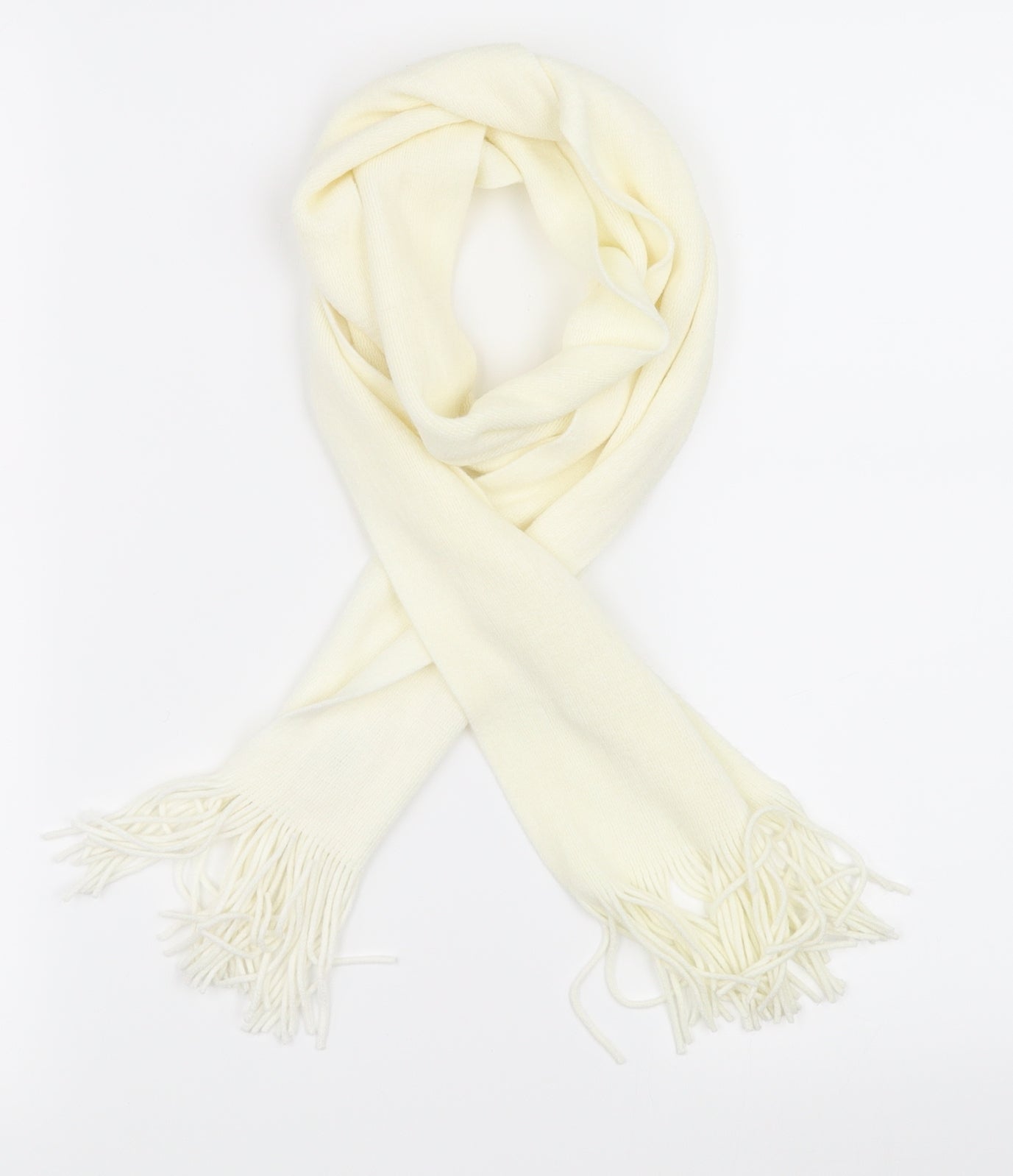 BM Unisex Ivory    Scarf