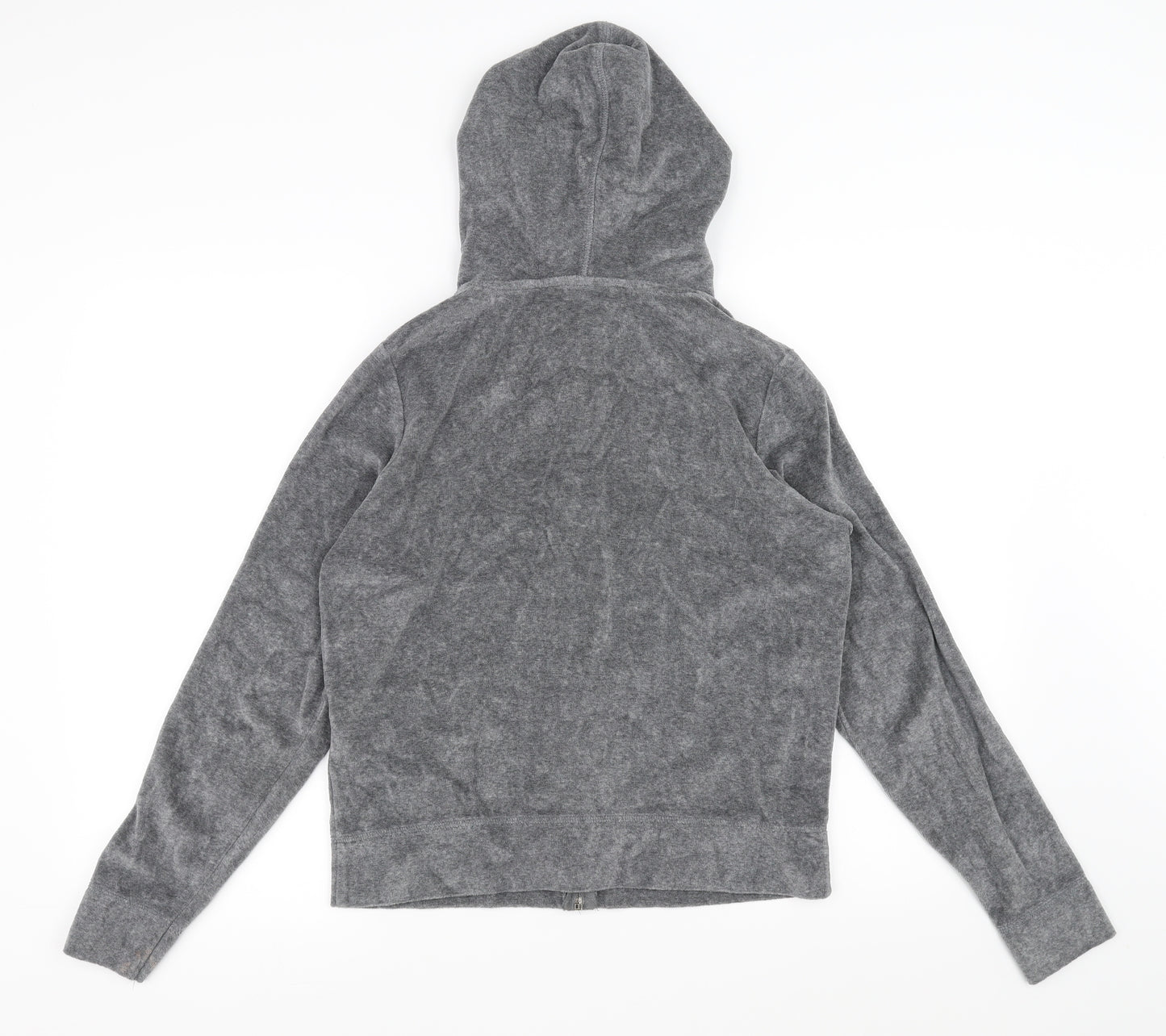 Marks and Spencer Womens Grey   Full Zip Hoodie Size 12