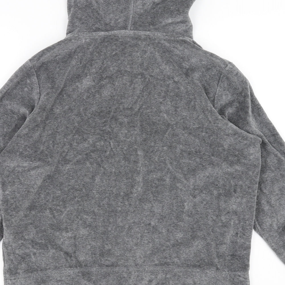 Marks and Spencer Womens Grey   Full Zip Hoodie Size 12