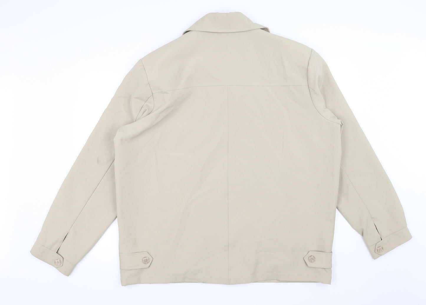 Adme Mens Beige   Gilet Jacket Size XL