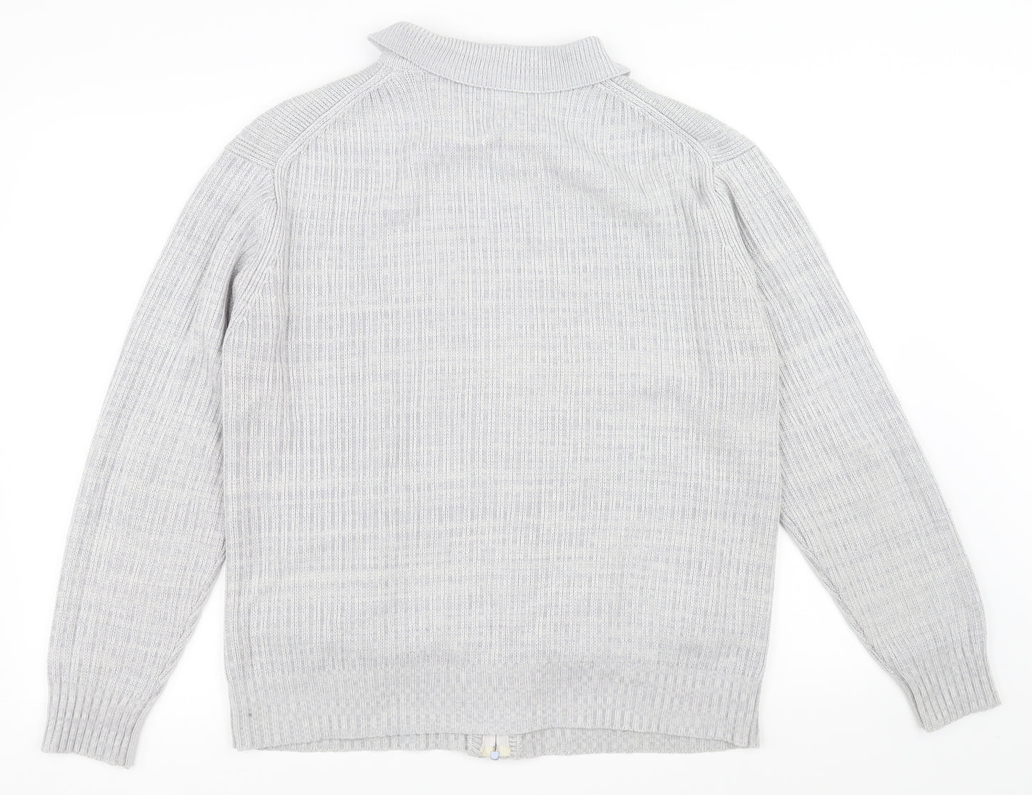 Tootal Mens Grey   Cardigan Jumper Size M