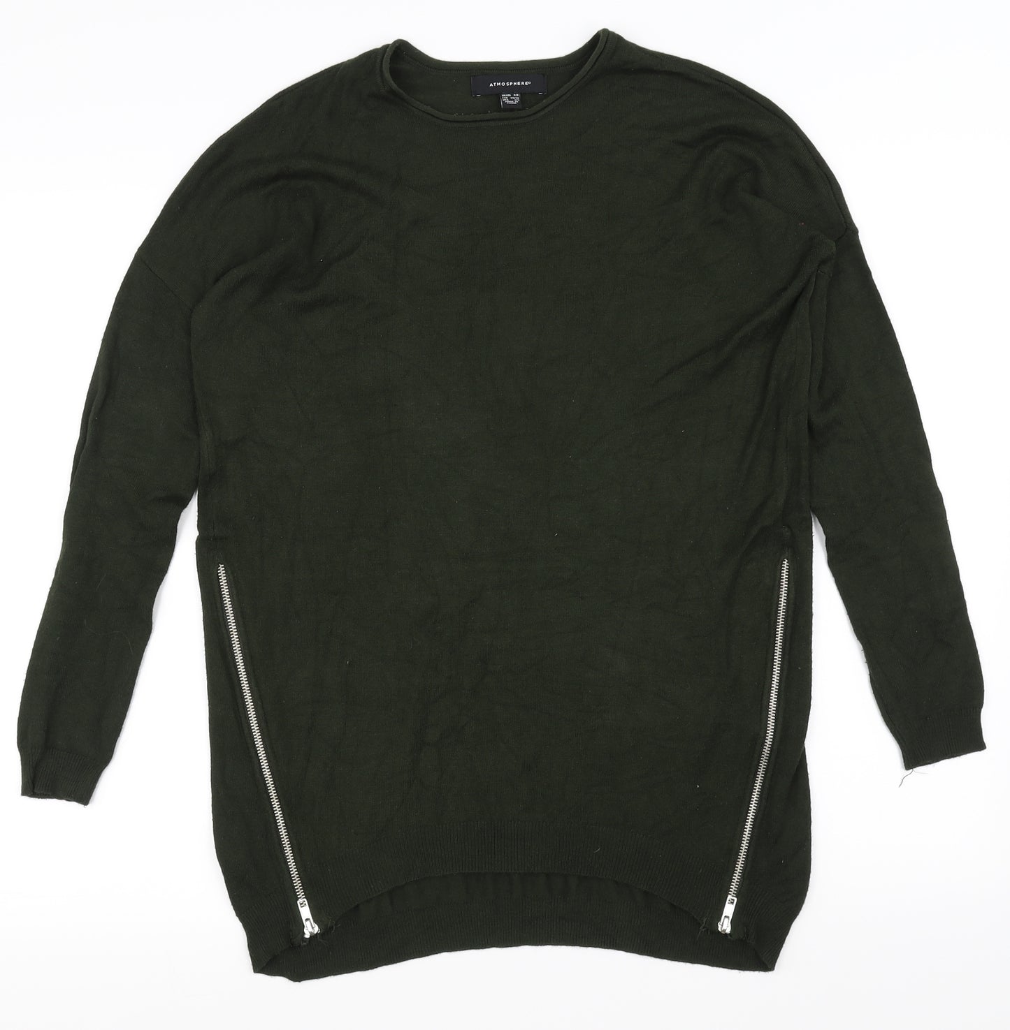 Atmosphere Womens Green   Pullover Jumper Size 6