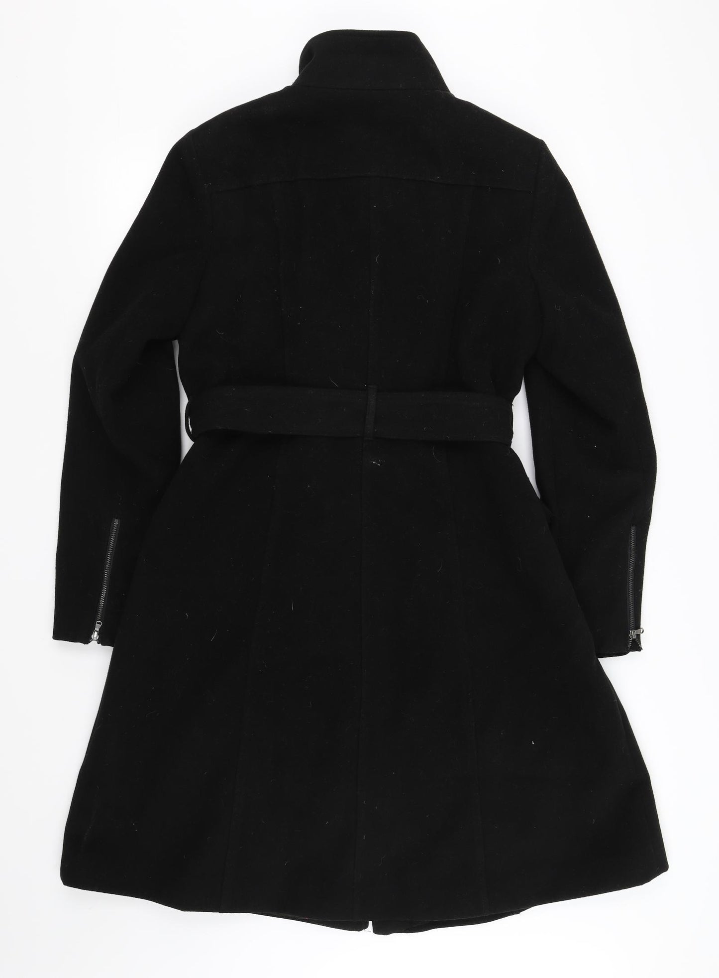 Papaya Womens Black   Puffer Jacket Coat Size 14