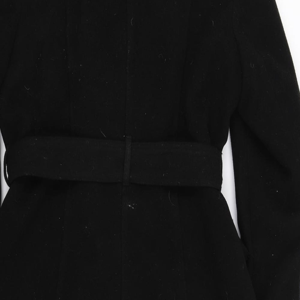 Papaya Womens Black   Puffer Jacket Coat Size 14