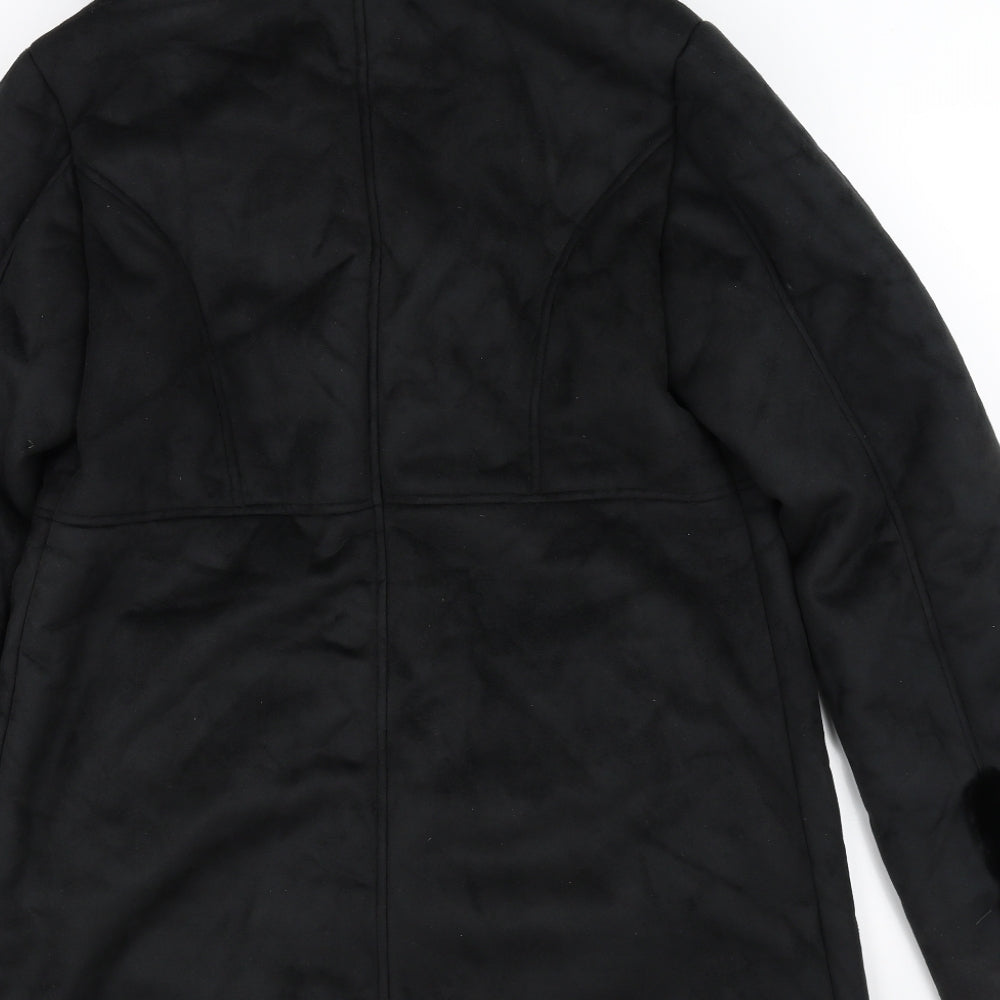 Gabriella Vicenza Womens Black   Jacket Coat Size 10
