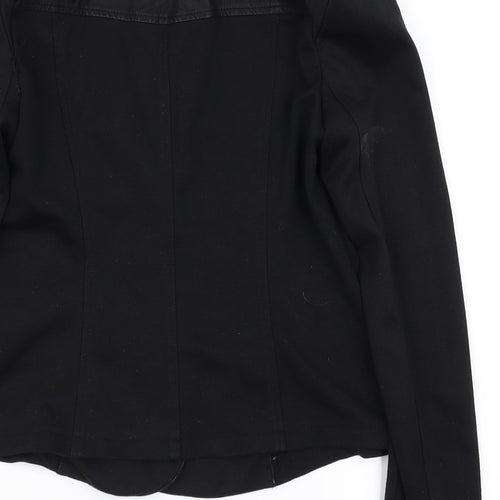 HF Womens Black   Jacket Coat Size S