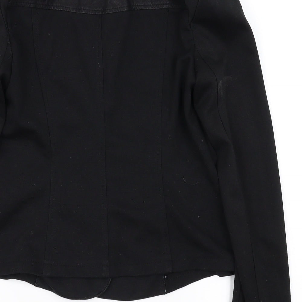 HF Womens Black   Jacket Coat Size S