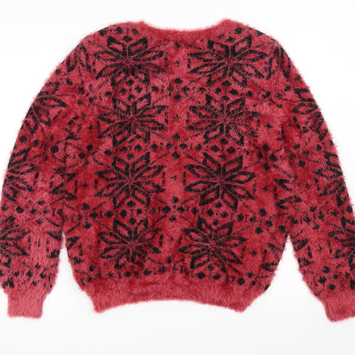 Klass Womens Pink   Pullover Jumper Size L