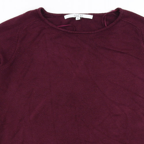 Vida Vi Womens Purple   Pullover Jumper Size M