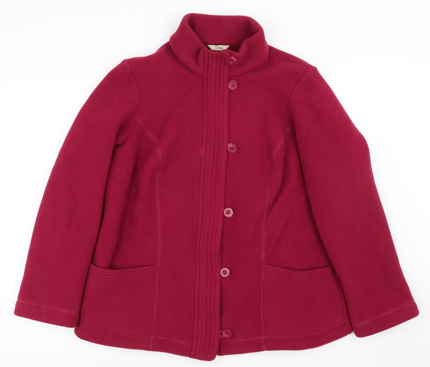 Marks and Spencer Womens Pink   Jacket Coat Size 14