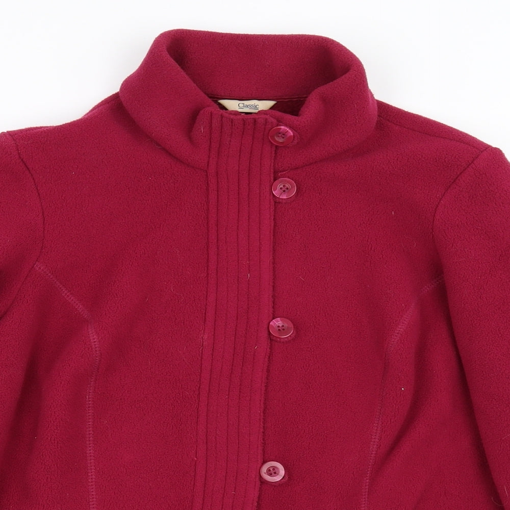Marks and Spencer Womens Pink   Jacket Coat Size 14