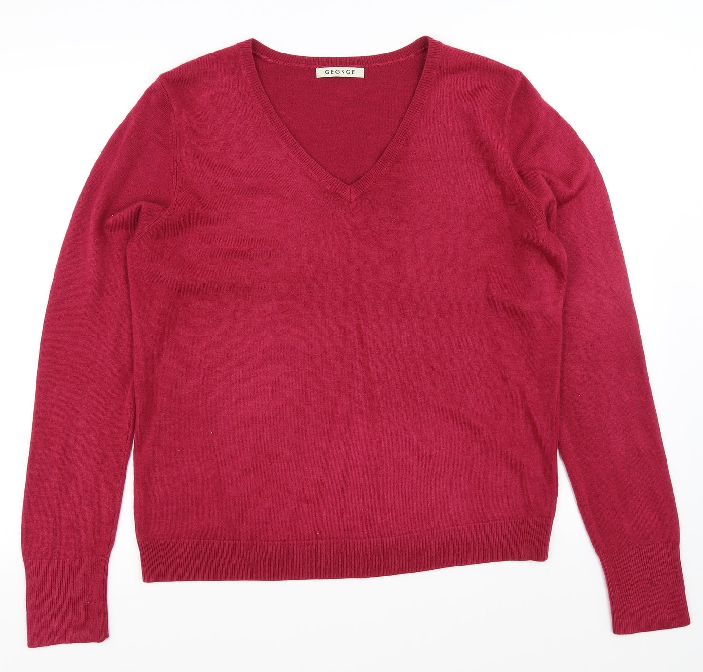 George Womens Pink   Pullover Jumper Size 18