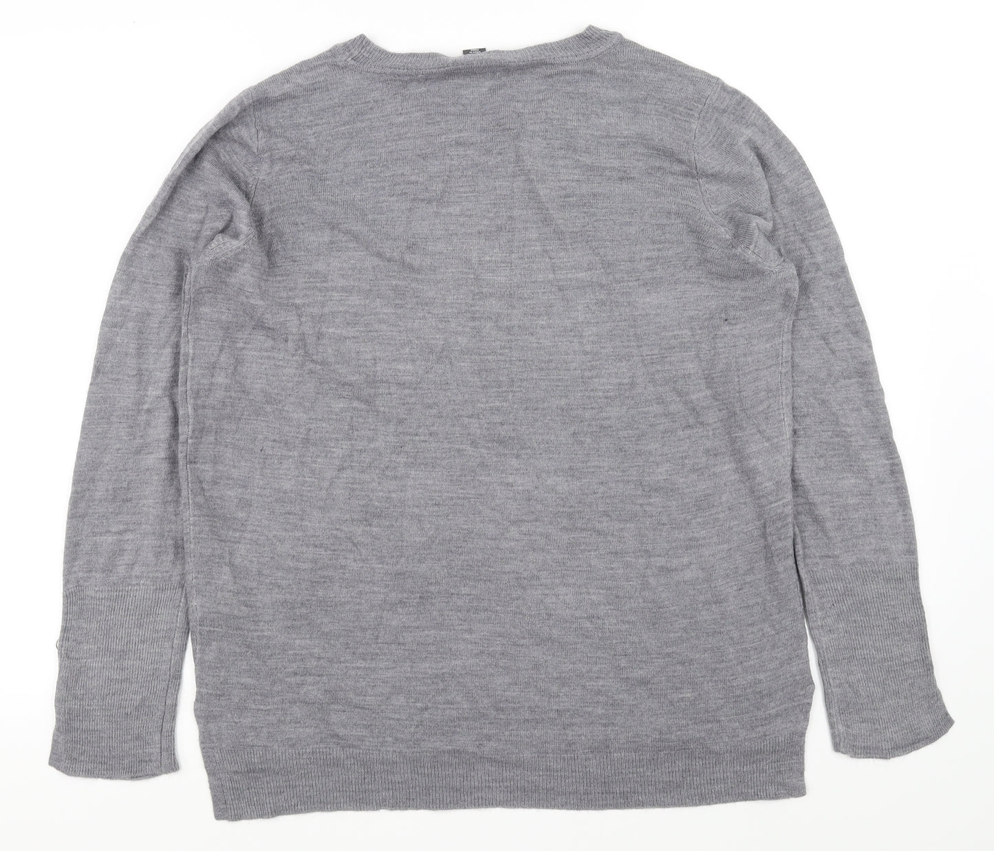 Primark Womens Grey   Pullover Jumper Size M