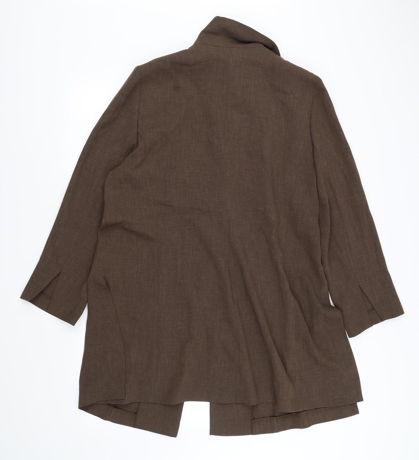 Ann Harvey Womens Brown   Jacket Coat Size 18