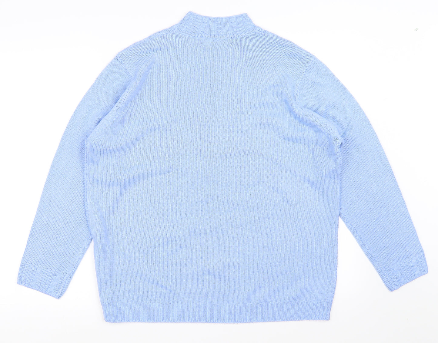 isle  Womens Blue   Pullover Jumper Size XL