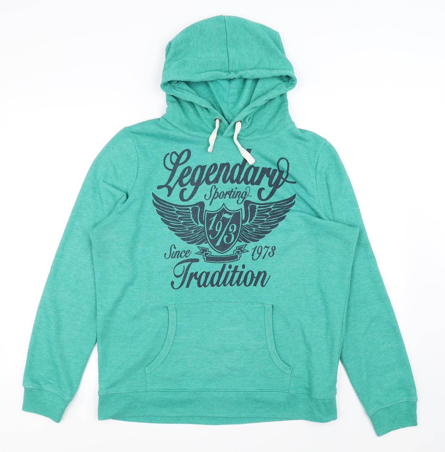 sporting apparel Womens Green   Pullover Hoodie Size 18