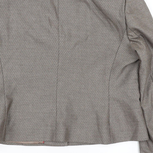 NEXT Womens Brown   Jacket Coat Size 14