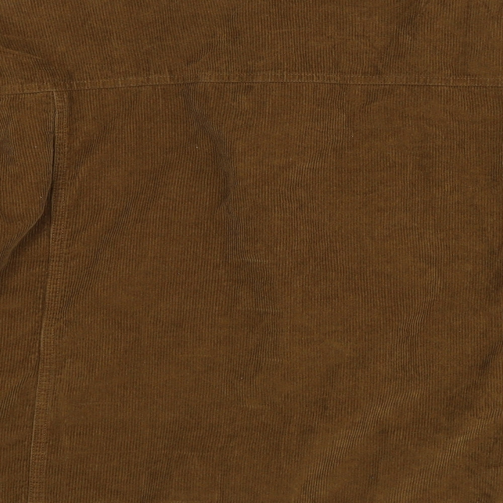 Marks and Spencer Mens Brown  Corduroy Jacket  Size 3XL