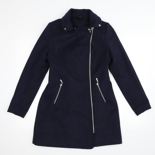 Newlook Womens Blue   Pea Coat Coat Size 10