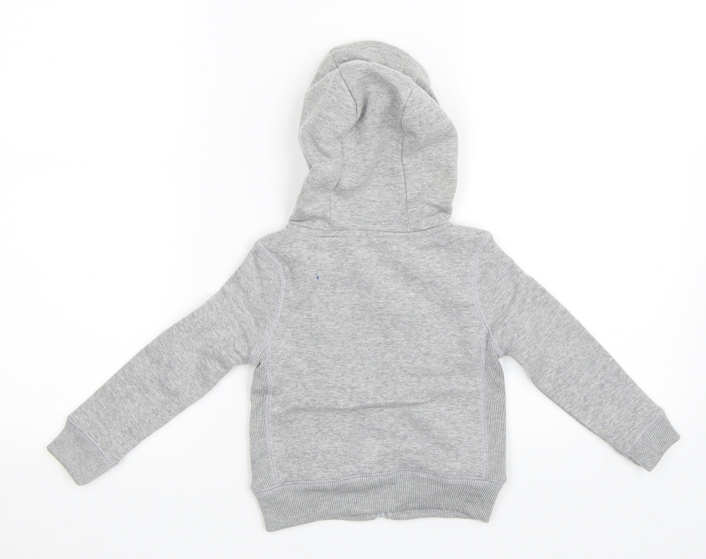 Girl 2 Girl Girls Grey   Full Zip Hoodie Size 2-3 Years