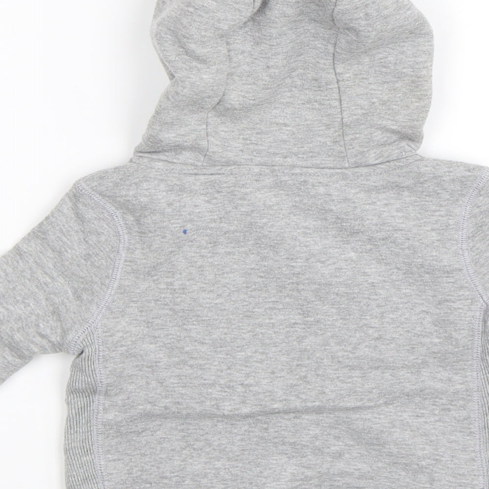 Girl 2 Girl Girls Grey   Full Zip Hoodie Size 2-3 Years