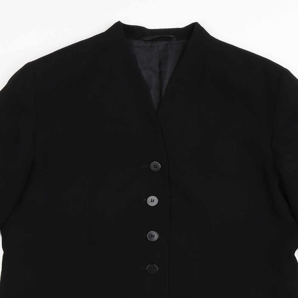 NEXT Womens Black   Jacket Blazer Size 16