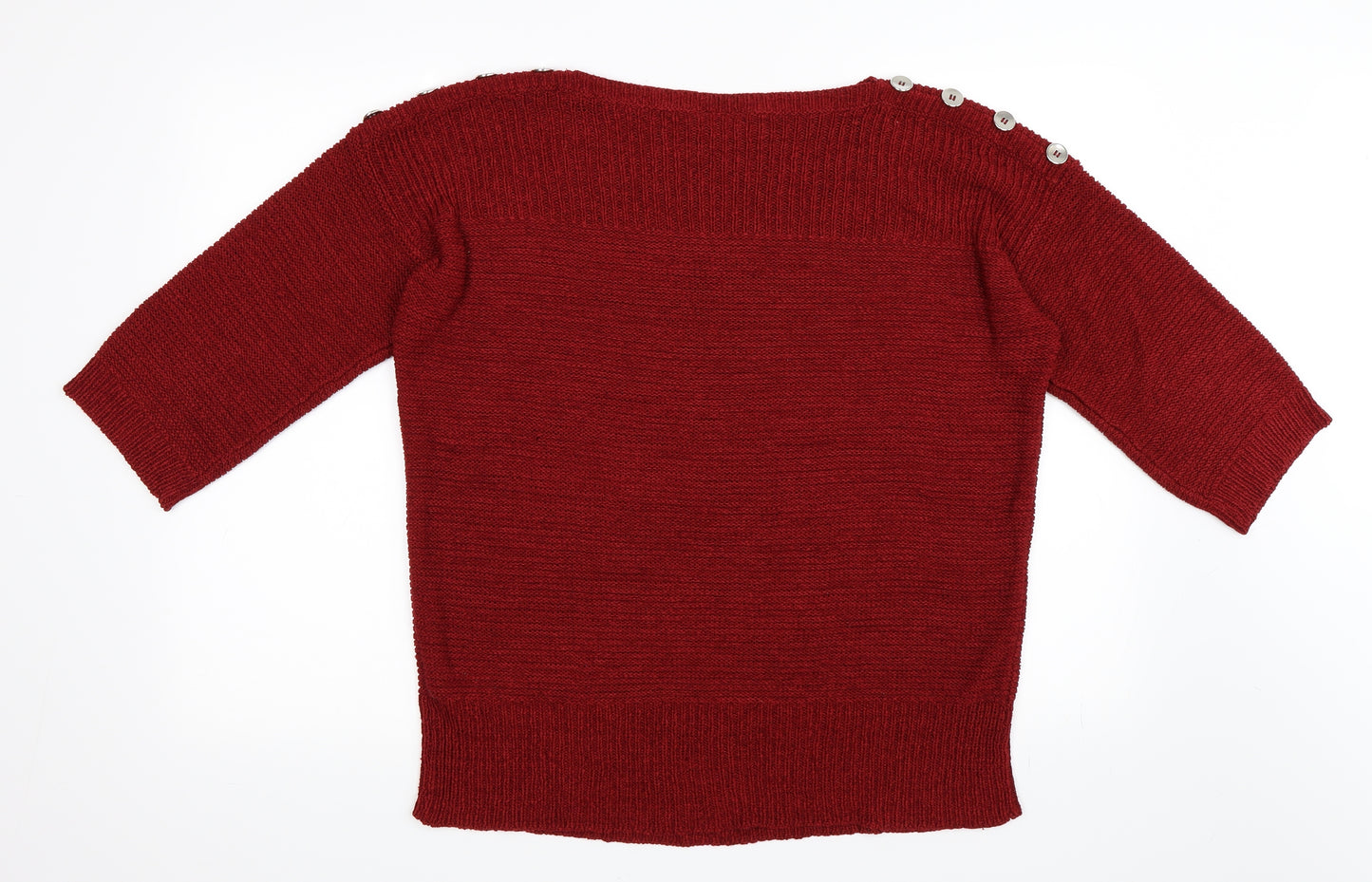 Wallis Womens Red   Pullover Jumper Size L