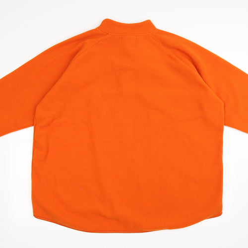 Style Leisure Womens Orange   Pullover Sweatshirt Size 24