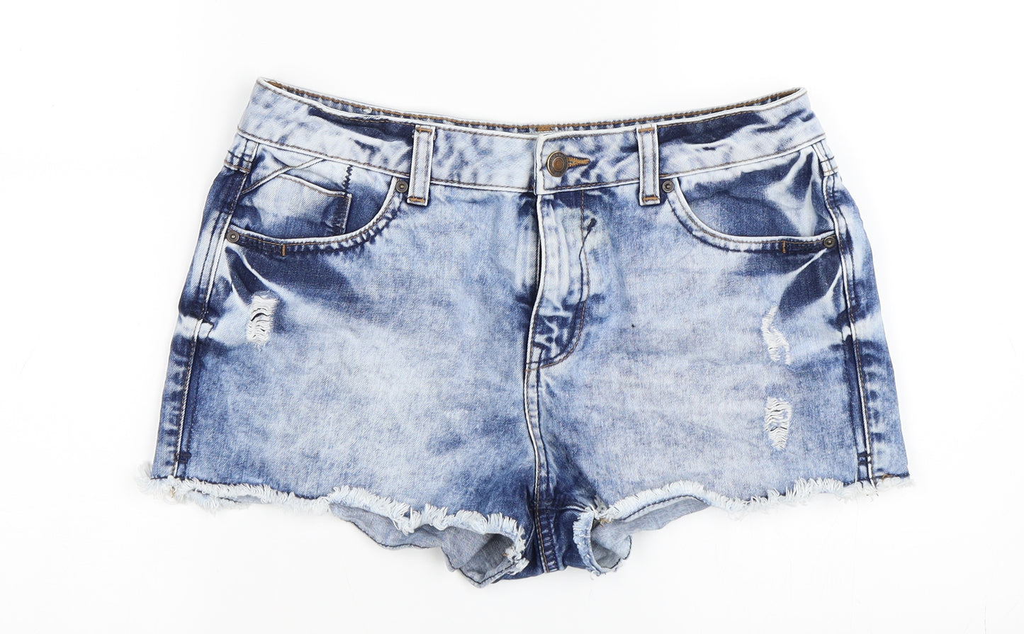 Newlook Womens Blue   Hot Pants Shorts Size 10