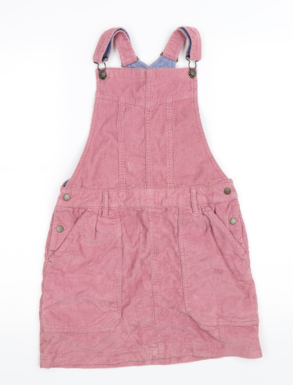 Fatface Girls Pink  Corduroy Pinafore/Dungaree Dress  Size 12-13 Years