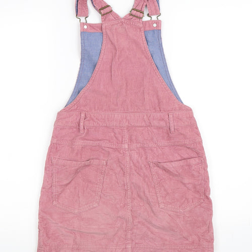 Fatface Girls Pink  Corduroy Pinafore/Dungaree Dress  Size 12-13 Years
