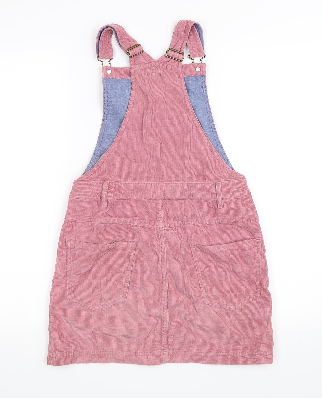 Fatface Girls Pink  Corduroy Pinafore/Dungaree Dress  Size 12-13 Years